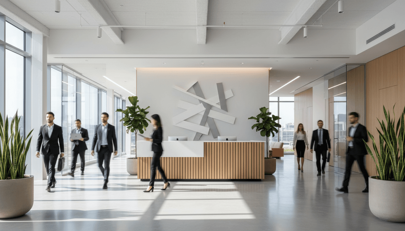 Modern office building in Los Angeles